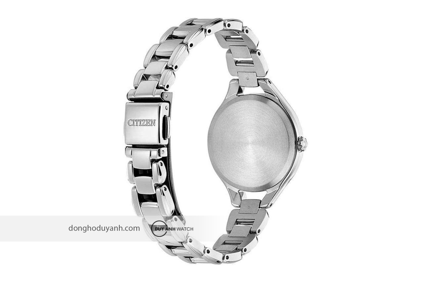 Mặt đáy Citizen Eco-Drive Titanium EW2560-86Y