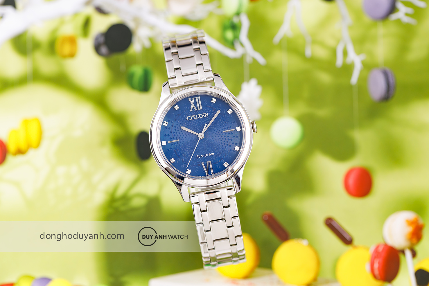 Đồng hồ nữ Citizen Eco-Drive EM0500-73L