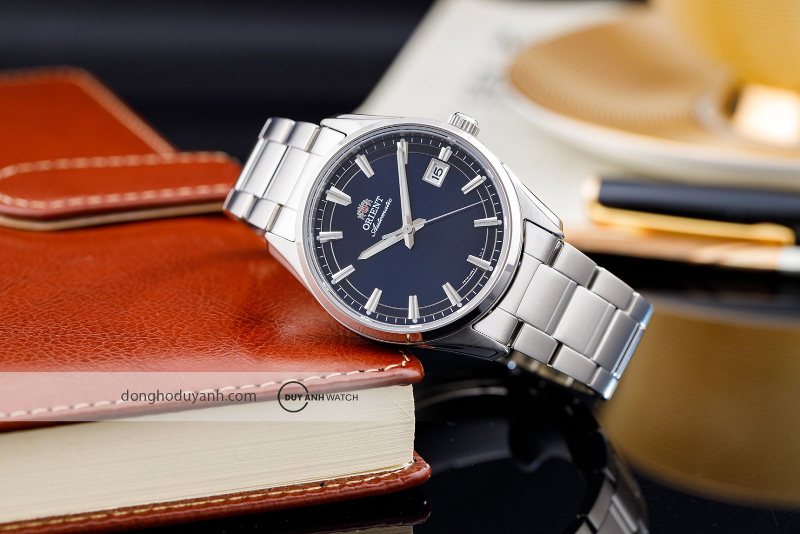 Đồng hồ nam Orient Stretto Date RA-AC0R02L30B