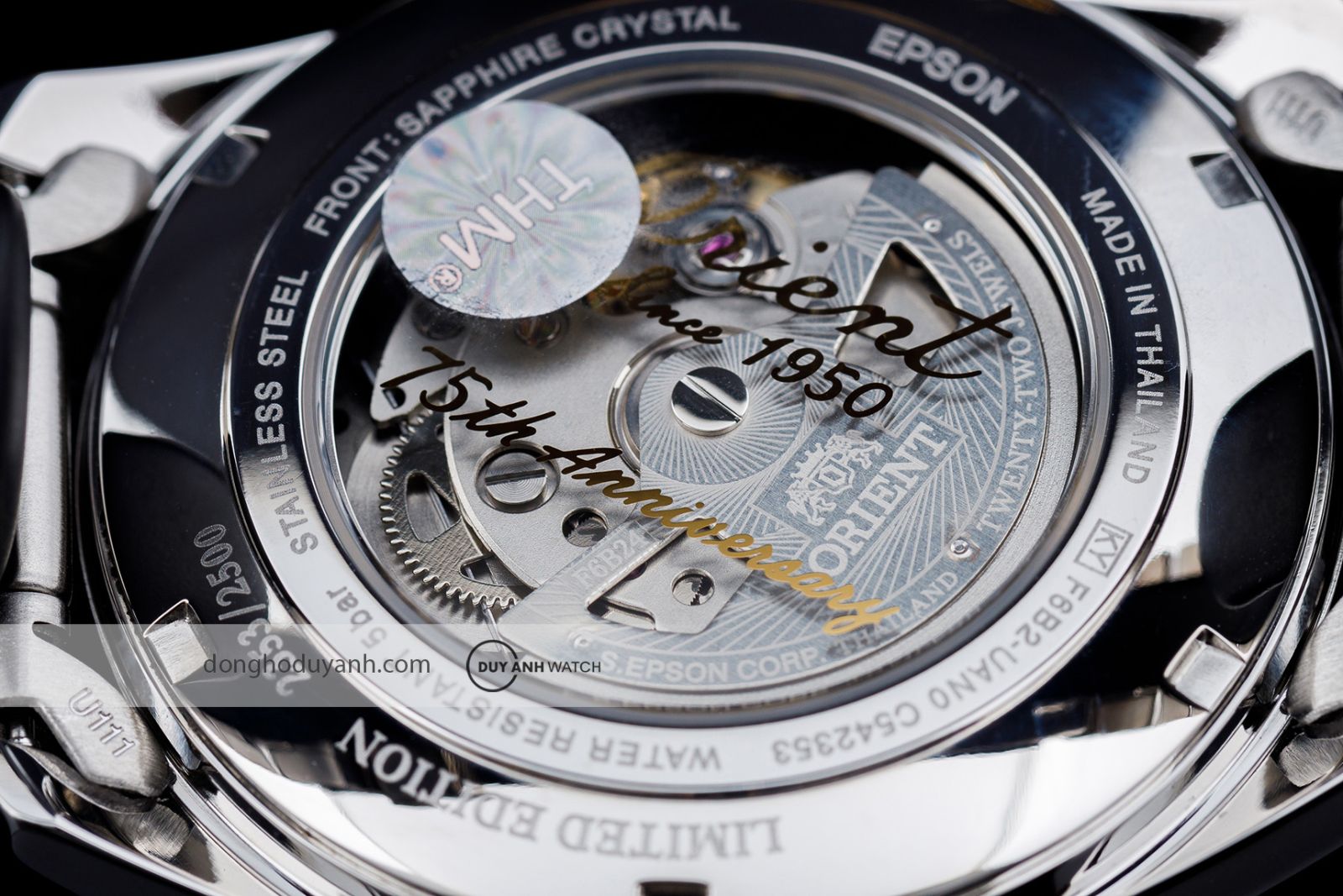 Bộ máy Orient Contemporary Stretto 75th Anniversary Limited Edition RA-AK0311N30B