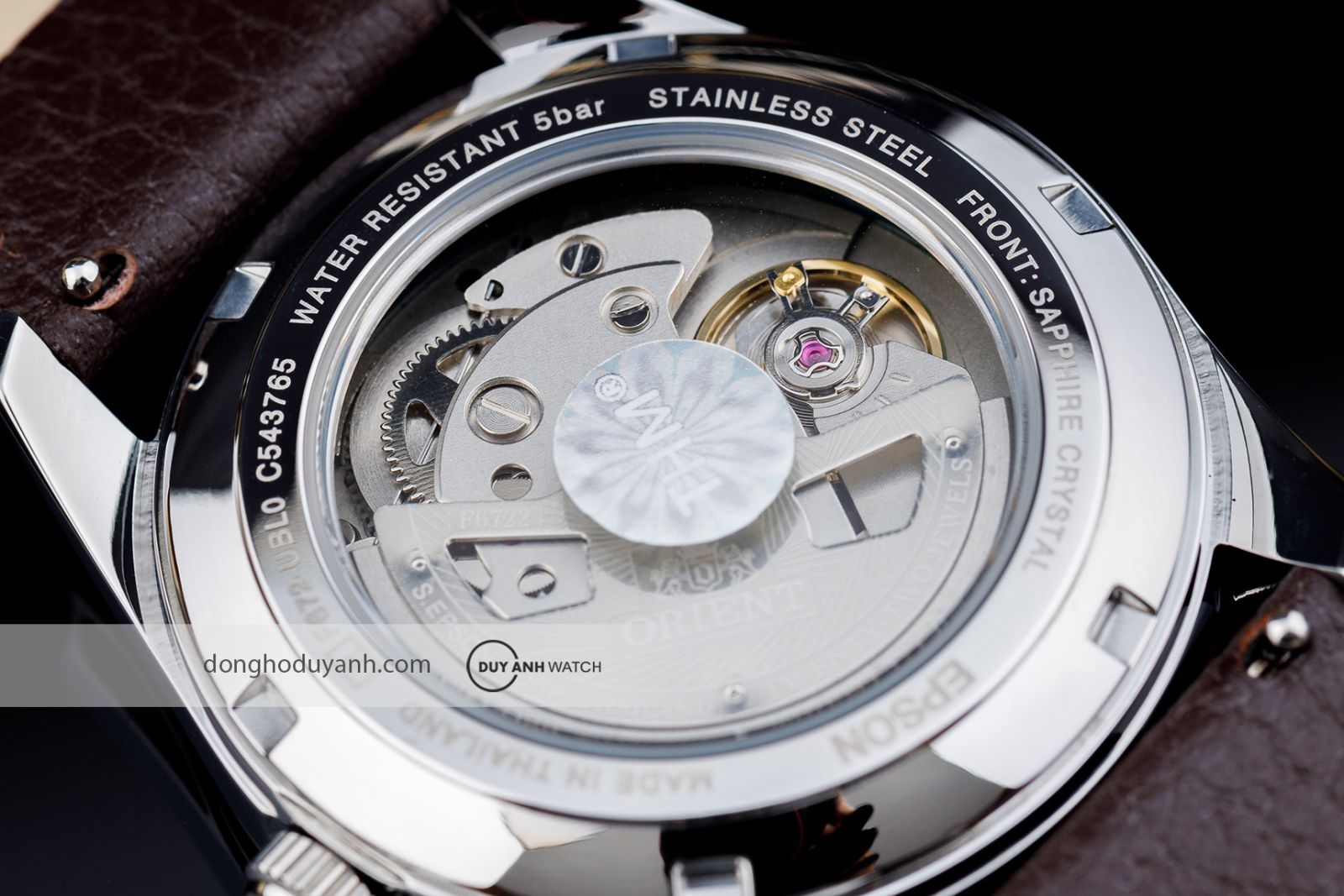 Bộ máy Orient Stretto Date RA-AC0R03Y30B