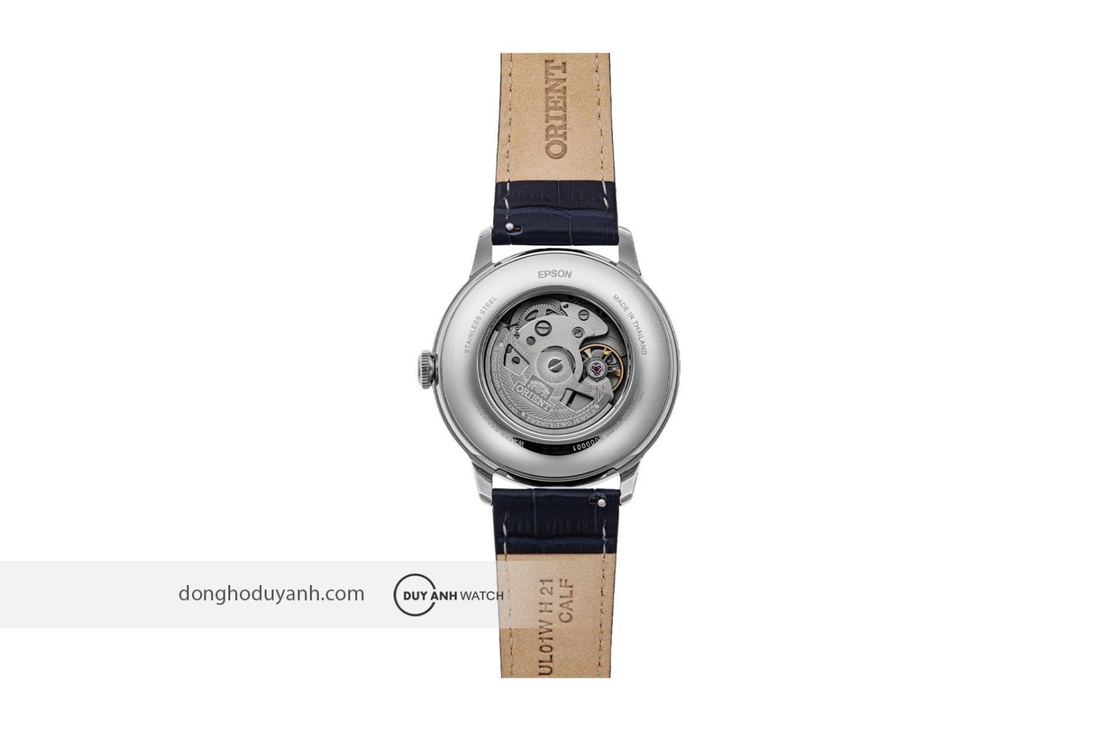 Mặt sau Orient Bambino RA-AK0806L30B