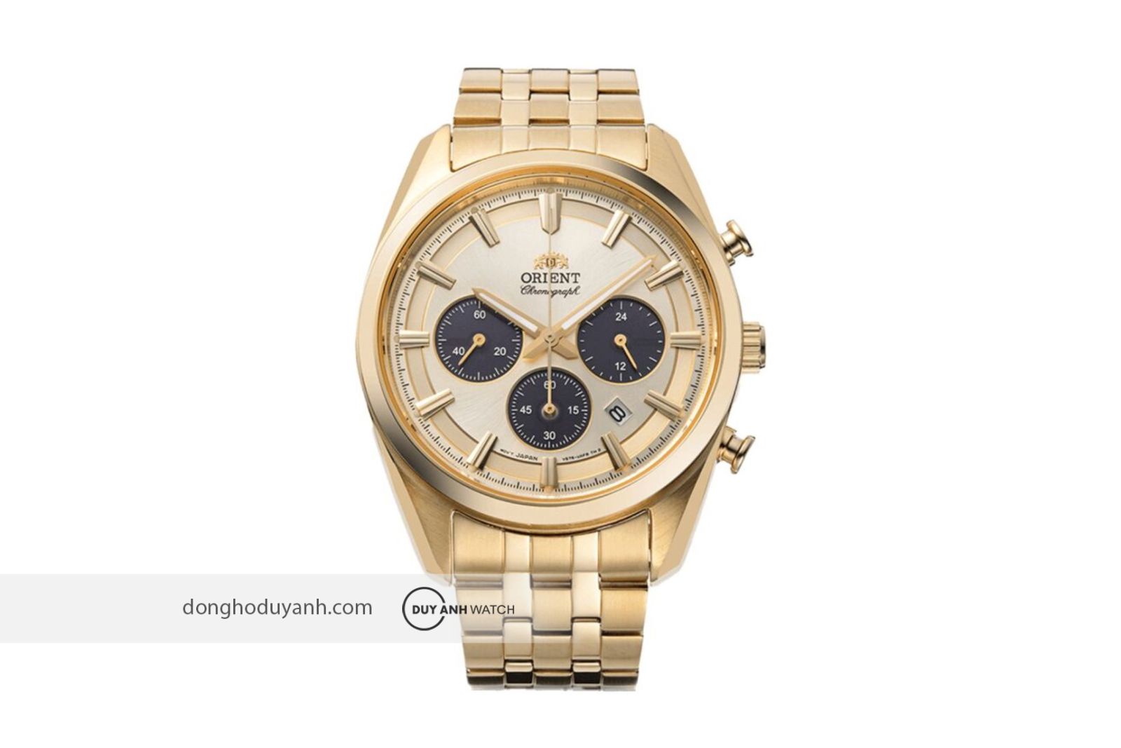 Đồng hồ nam ORIENT Contemporary Solar Chronograph RA-TX0301G10B