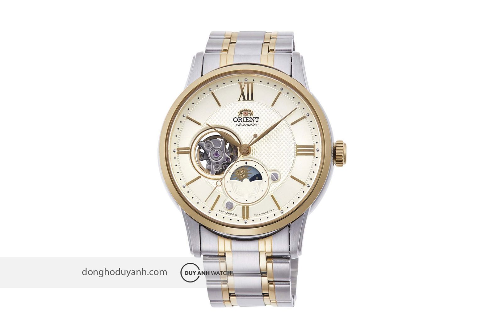 Đồng hồ Orient Mechanical Classic Sun And Moon RA-AS0007S30B (RA-AS0007S10B)