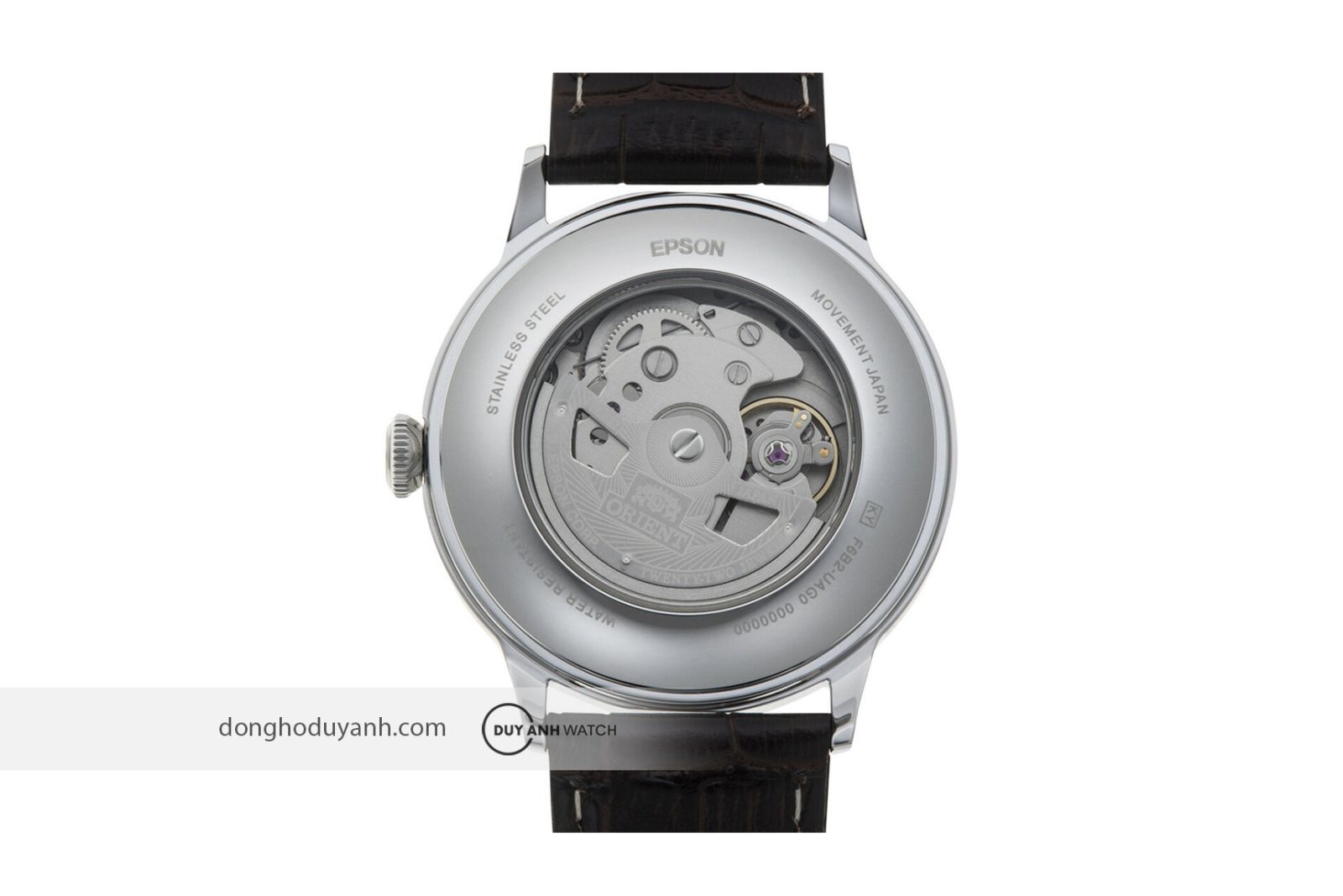Mặt đáy Orient Bambino RA-AK0702Y30B (RA-AK0702Y10B)