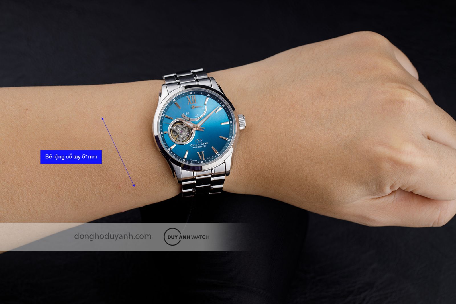 Orient Star Semi Skeleton Limited Edition RE-AT0017L00B trên tay