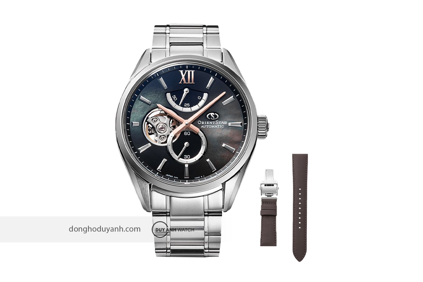 Đồng hồ nam Orient Star Semi Skeleton Limited Edition RE-BY0007A00B