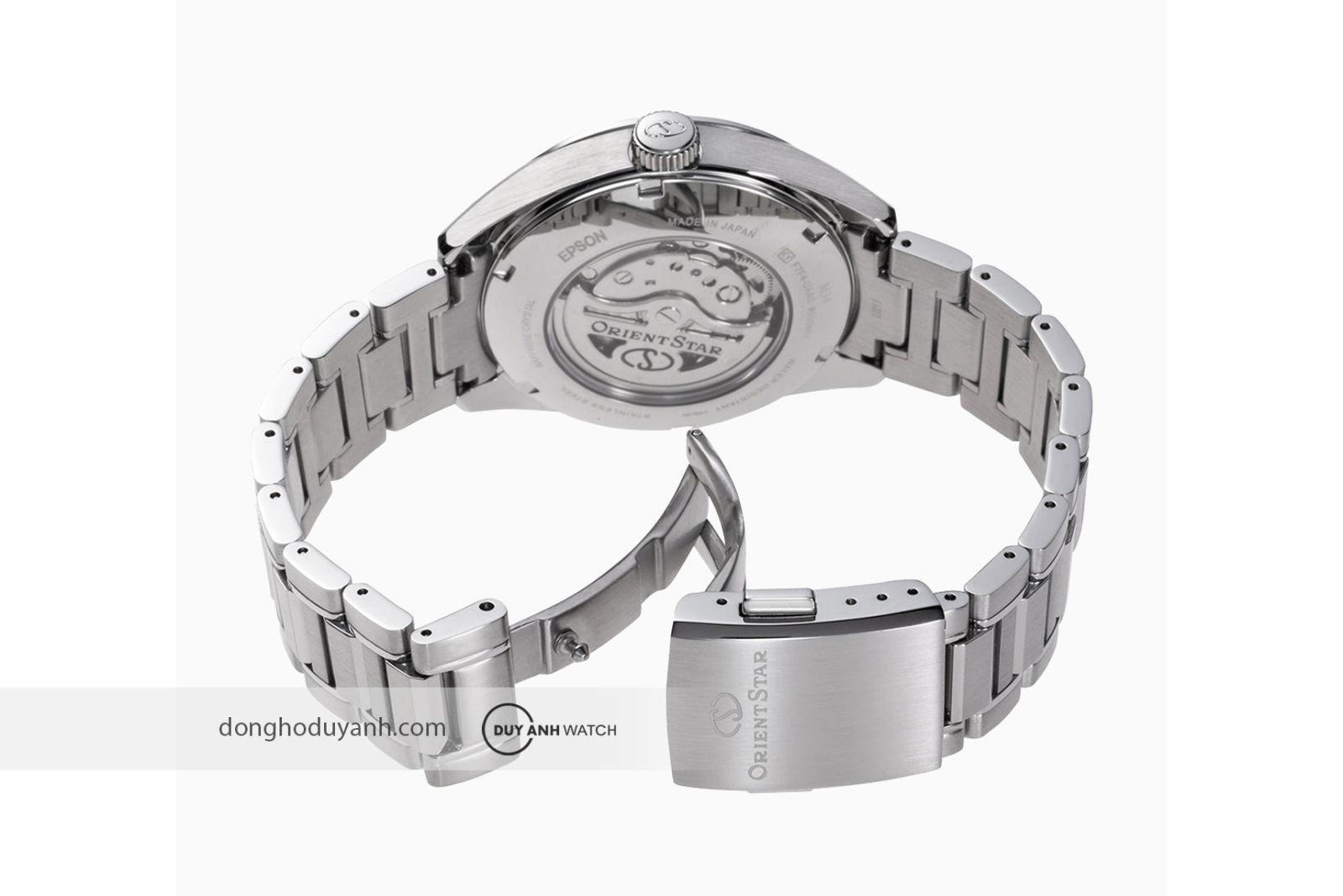 Mặt đáy Orient Star Semi Skeleton RE-BY0004A00B