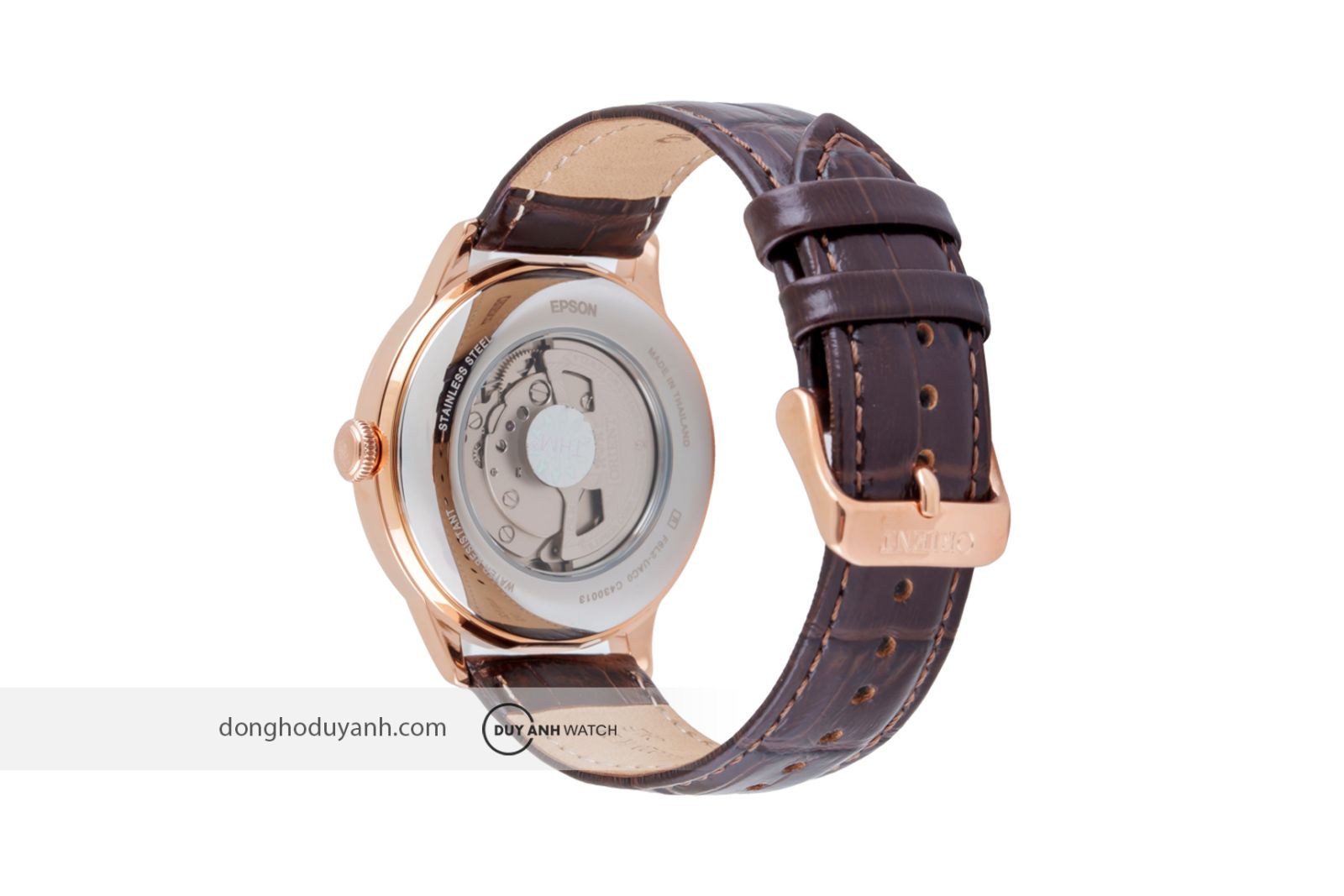 Mặt đáy Orient Sun And Moon Open Heart Gen 2 RA-AS0102S30B (RA-AS0102S10B)