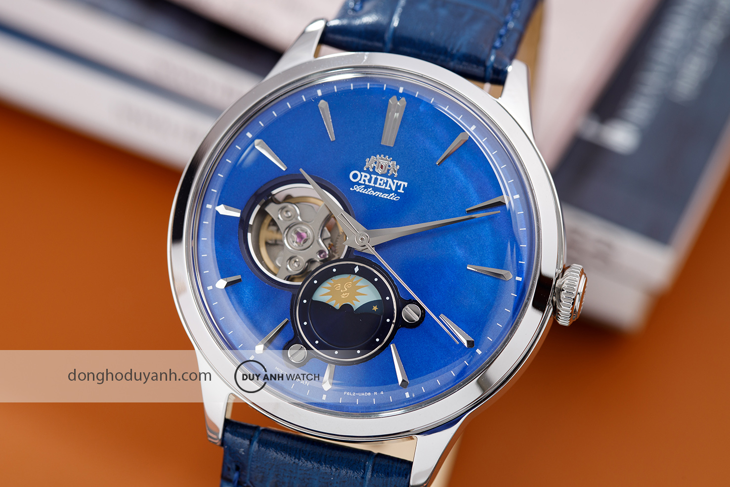 Mặt số Orient Sun And Moon Open Heart Gen 2 RA-AS0103A10B (RA-AS0103A30B)