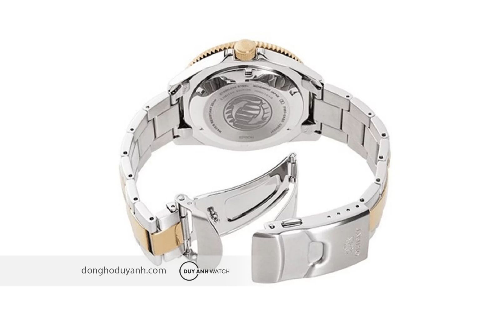 Mặt sau Orient Night of Gold Limited Edition RA-AA0917B19B