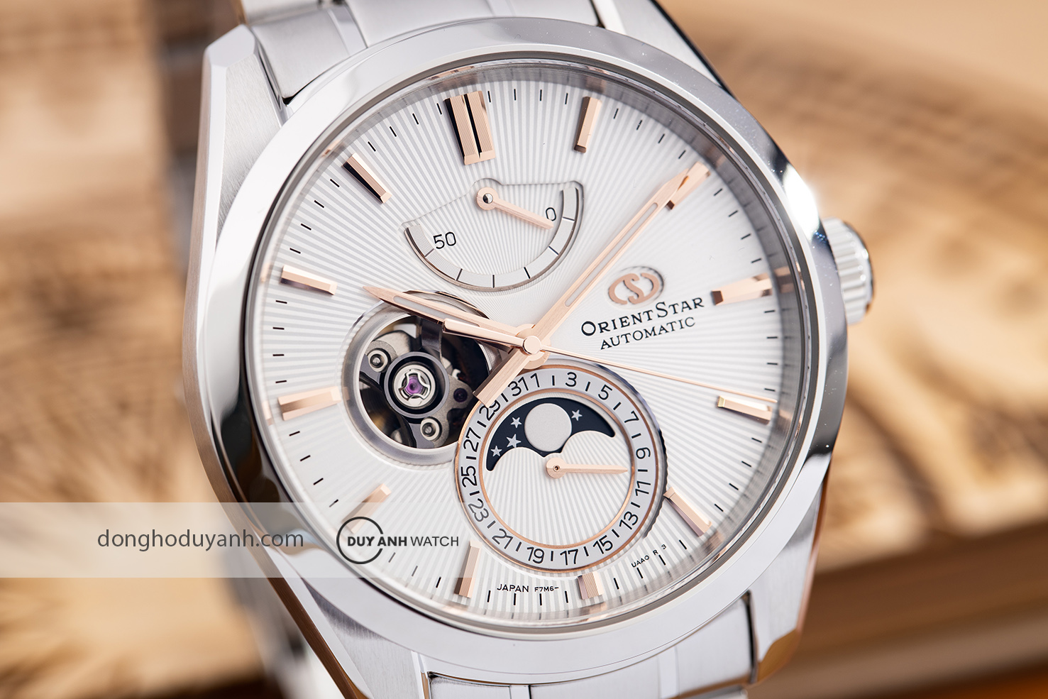 Mặt số Orient Star Moonphase RE-AY0003S00B