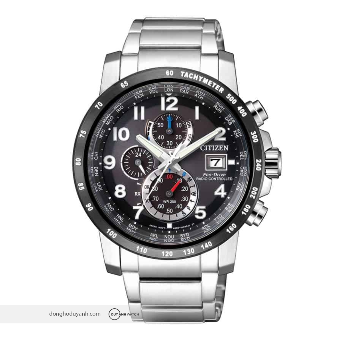 Đồng Hồ Citizen Eco Drive Radio Controlled AT8124-83E