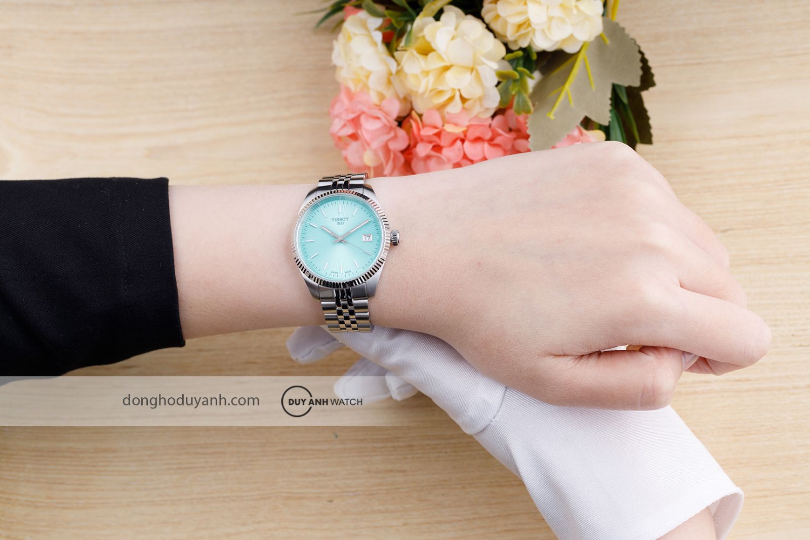 Tissot Ballade T156.210.11.091.00 trên tay