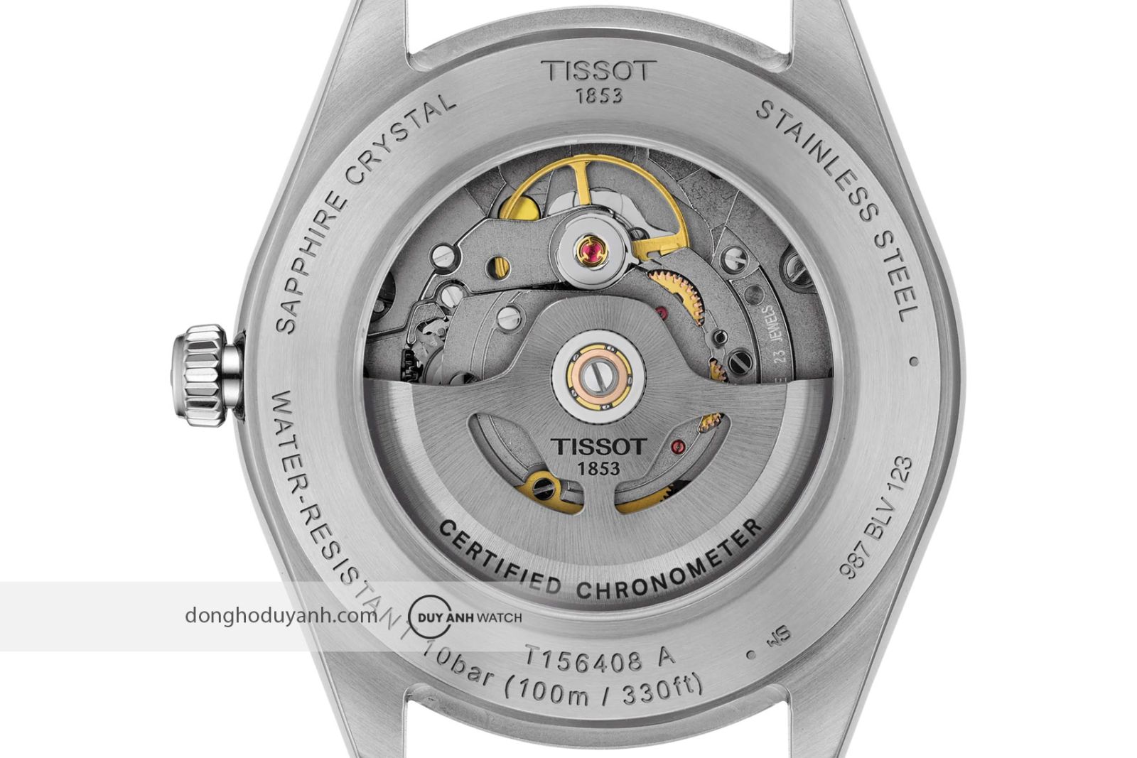 Bộ máy Tissot Ballade Powermatic 80 COSC T156.408.11.043.00