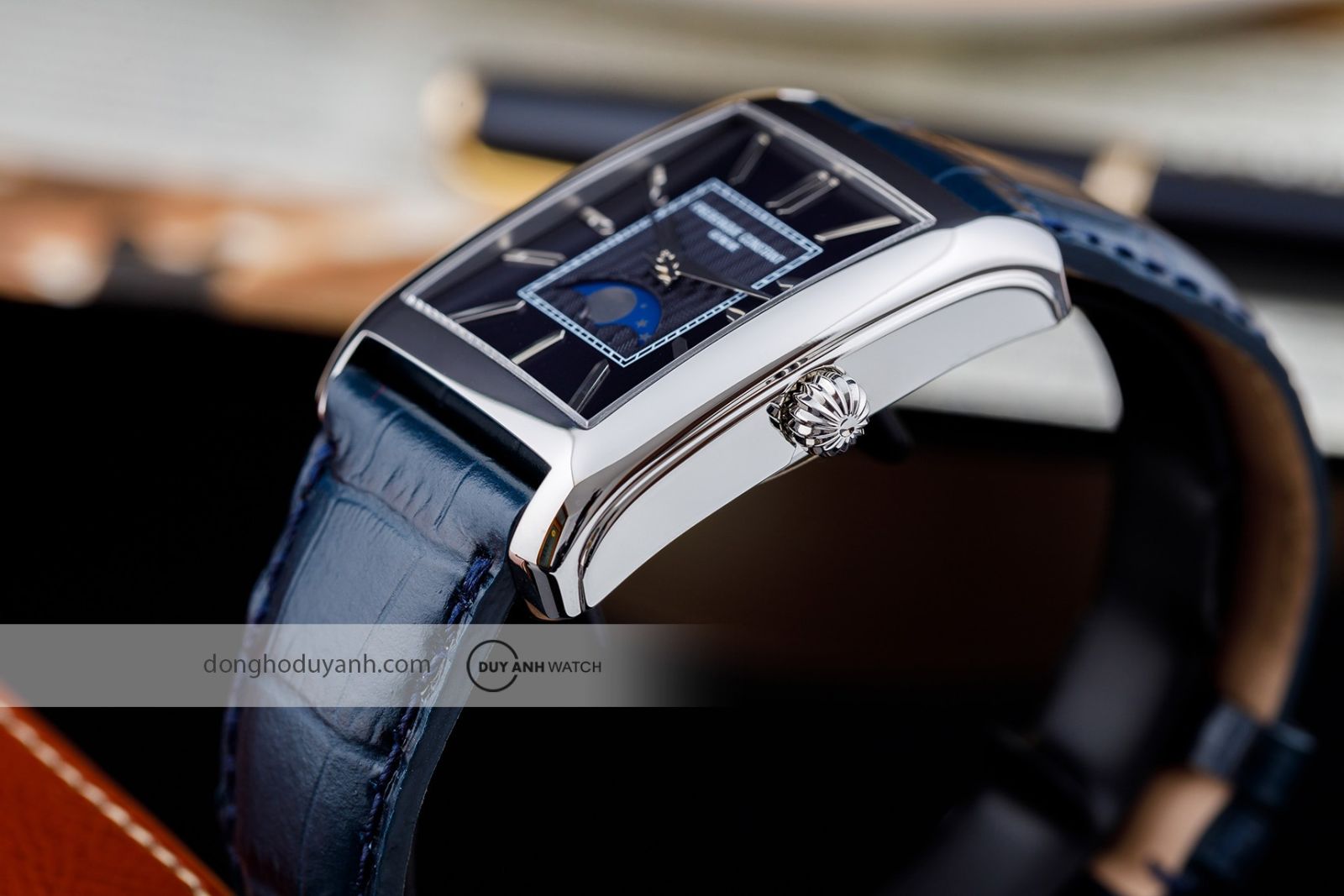 Đồng hồ Nam Frederique Constant Classics Carree Moonphase FC-333N4C6