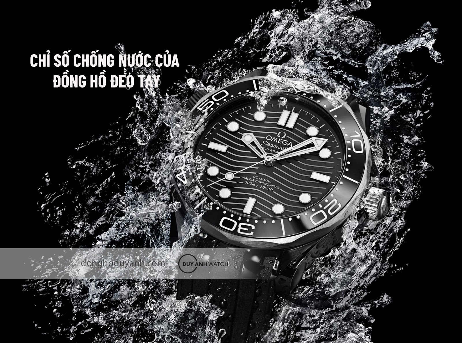Chỉ số chống nước của đồng hồ