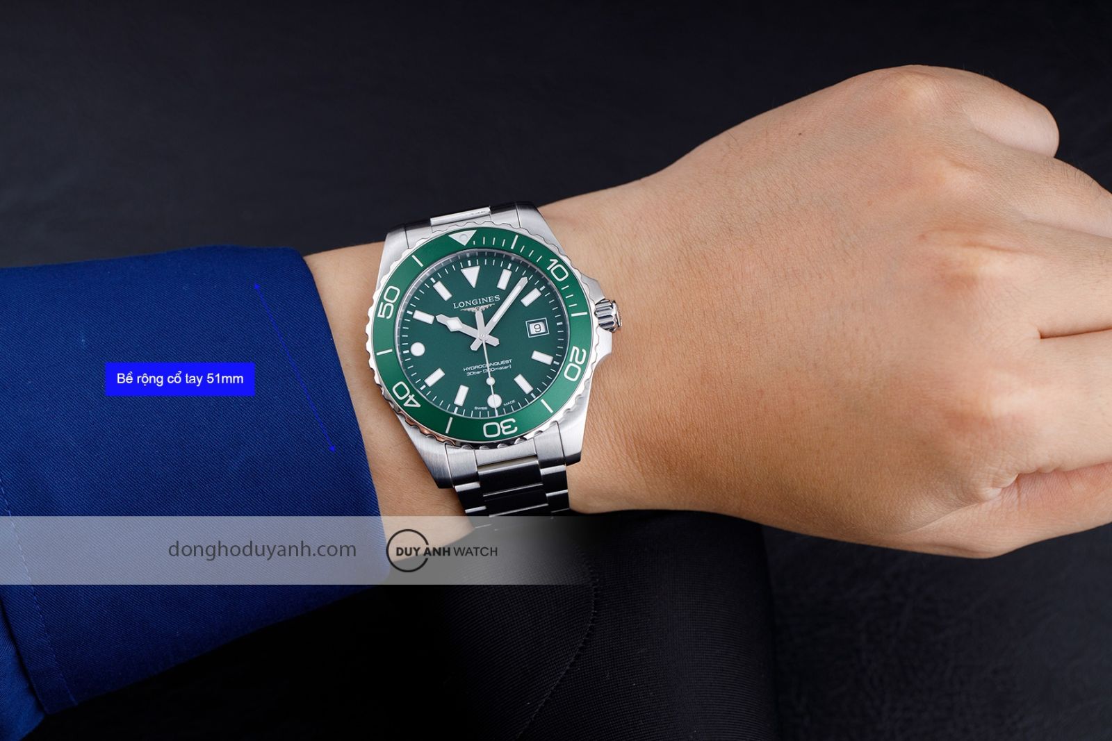 Đồng hồ nam Longines Hydroconquest L3.769.4.06.6
