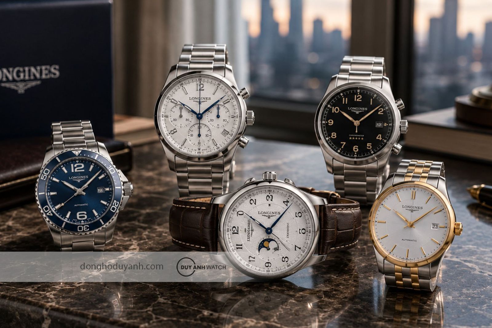 Các dòng đồng hồ Longines nổi tiếng và đáng sở hữu